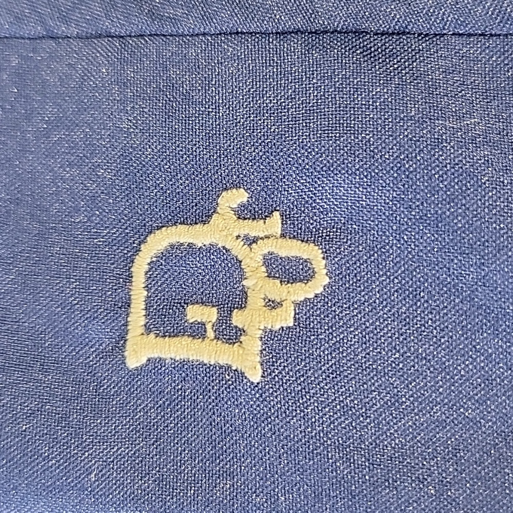 Christian Dior Blue Belted Robe With Pockets - Picture 3 of 13